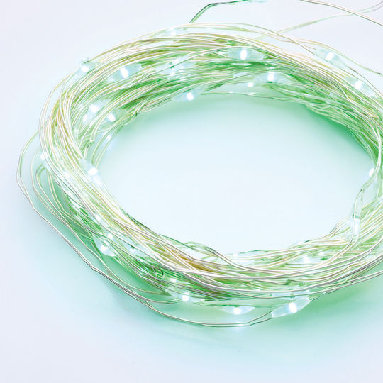 100 Светлини LED 10m. Зелени тип Лента 1бр