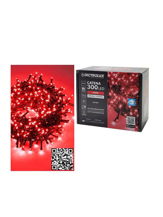 300 Lichterketten LED 14m. Rosa in Zeichenfolge 1Stück
