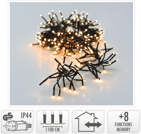 1512 Lichter LED 11m. Warmes Weiß in Zeichenfolge 1Stück 1512 Lichter LED 11m. Warmes Weiß in Zeichenfolge 1Stück