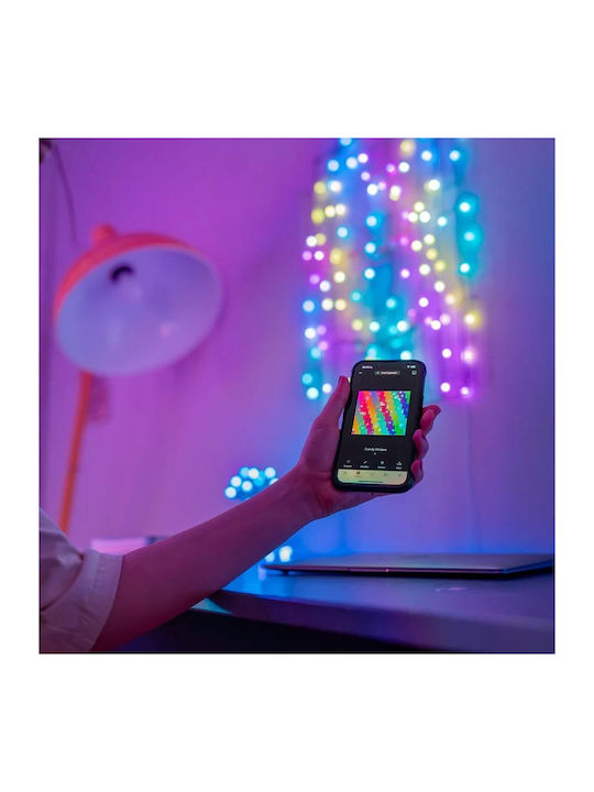 Twinkly Candies Smart Γιρλάντα Φωτισμού LED 12m με 200 Λαμπάκια RGB
