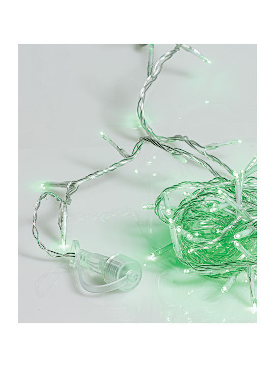 100 Λαμπάκια LED 5μ. Πράσινα σε Σειρά