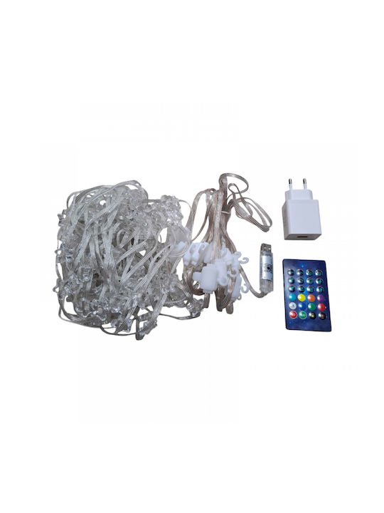 Lights LED 3m. x 300cm Multicolor type Curtain 1pcs Lights LED 3m. x 300cm Multicolor type Curtain 1pcs