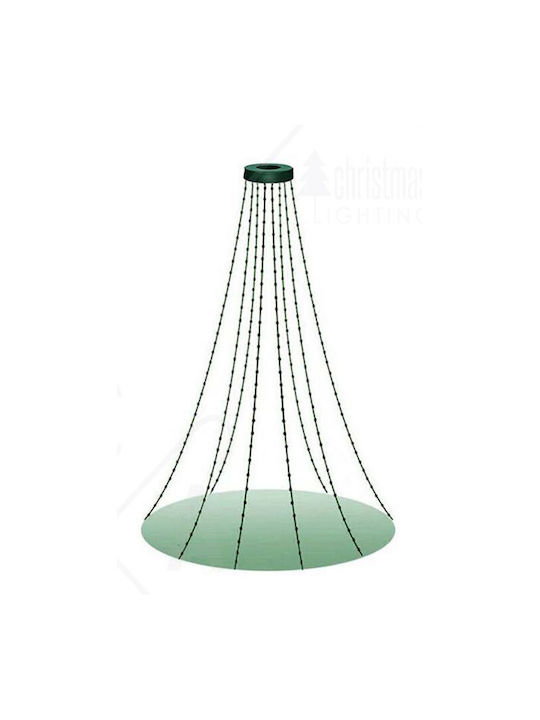 216 Lichterketten LED 5m. x 180cm Weiße Typ Oktopus 1Stück