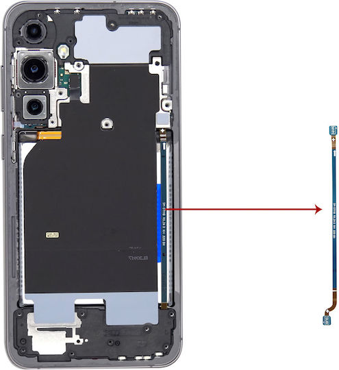 Capac placă de bază Samsung Frc Samsung Galaxy S23 Fe Negru