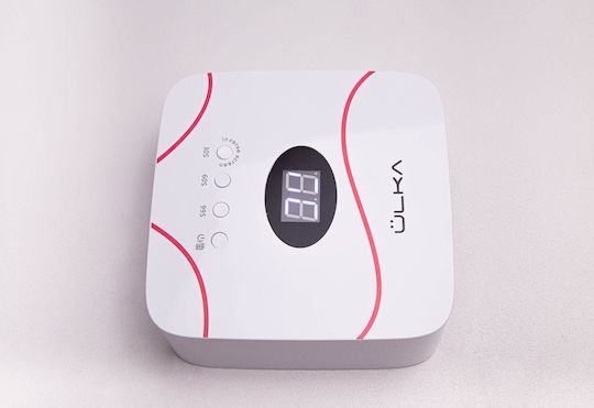 Ulka Nageltrockner LED Batteriebetrieben 48W Weiß
