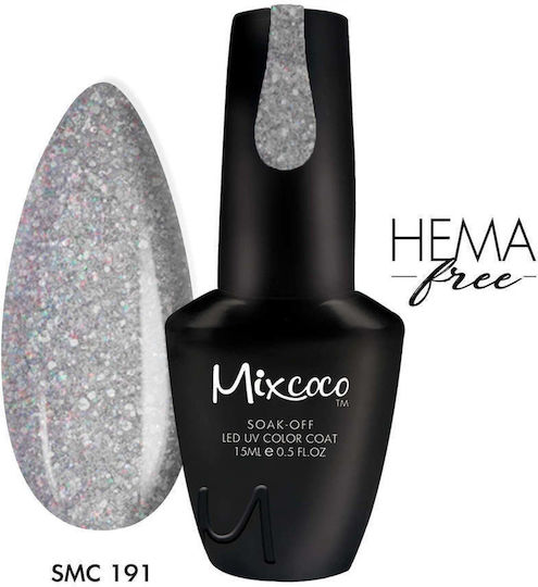 Mixcoco Diamond Halb-permanenter Nagellack 191 15ml 1Stück