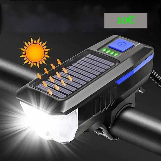 Factory LY-17 Rechargeable Front Bicycle Light With Horn