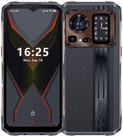 Hotwav Cyber 15 Dual-SIM (12GB/256GB) Widerstandsfähig Smartphone Brown Cyber