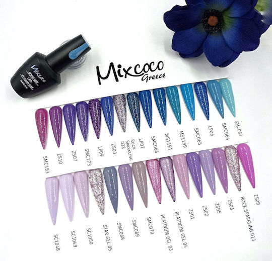 Mixcoco Полутрайно Лак За Нокти ZS-006 15мл