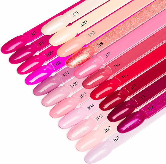 Activeshop Ημιμόνιμο Βερνίκι Νυχιών Pink 305 5gr