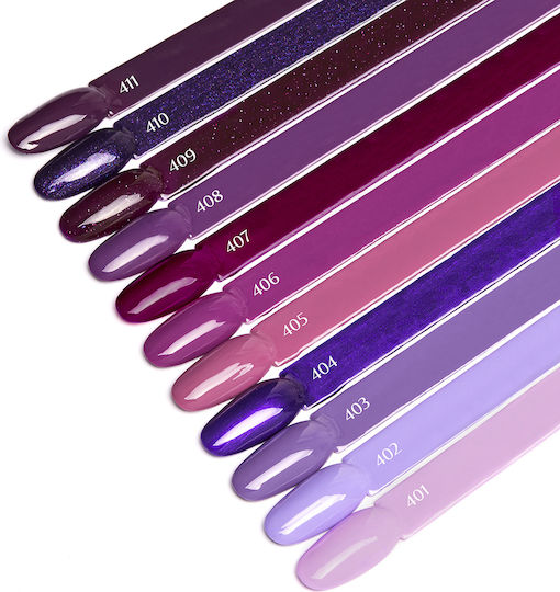 Activeshop Ημιμόνιμο Βερνίκι Νυχιών Purple 401 5gr