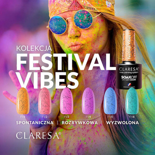 Claresa Festival Vibes 1 Gel Nail Polish 5g