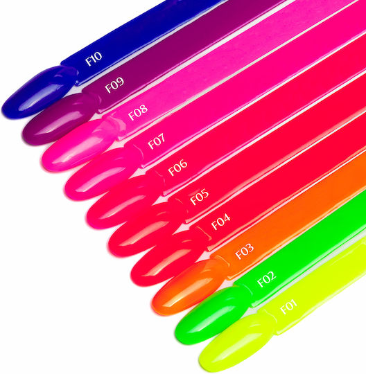 Activeshop Semi-Permanent Nail Polish F03 5gr 1pcs