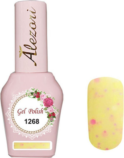 Alezori Fluff Semi-Permanent Nail Polish 1268 15ml 1pcs