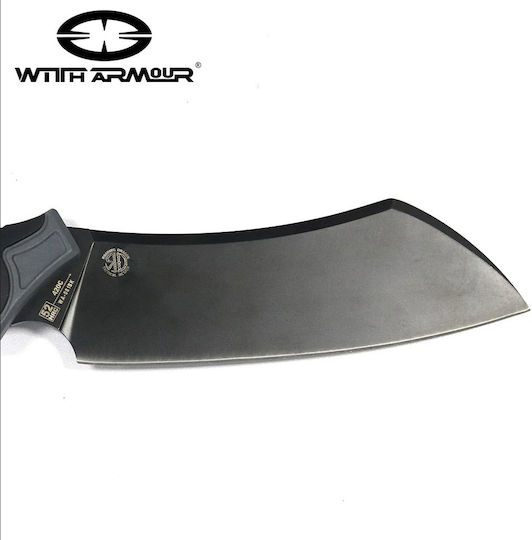 WithArmour Ripper Machete Überleben Schwarz in Hülle