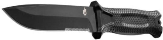 Gerber Strongarm Μαχαίρι Επιβίωσης Μαύρο σε Θήκη 31-003648