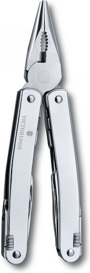 Victorinox Swiss Tool Spirit X Plus Ratchet Πολυεργαλείο σε Δερμάτινη Θήκη