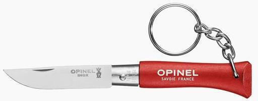 Opinel No.4 Pocket Knife Keychain Red