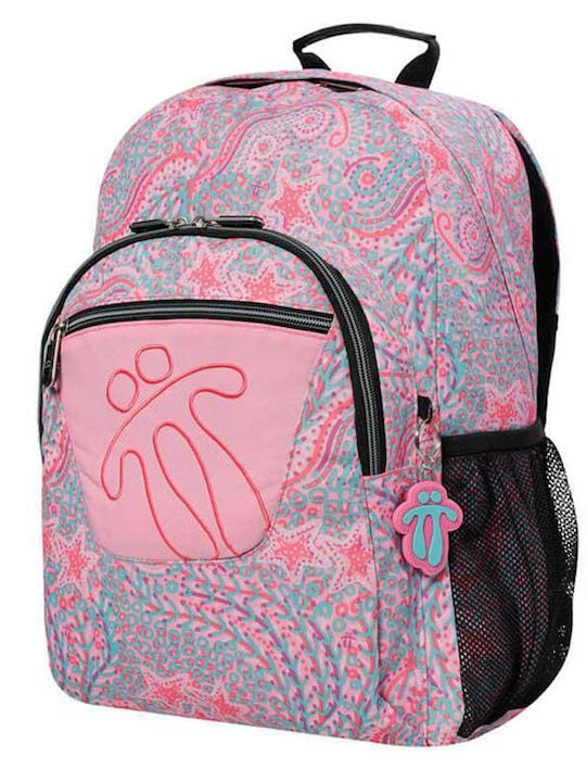 Totto Schulranzen Rucksack Grundschule Mehrfarbig mit Flaschenhalter