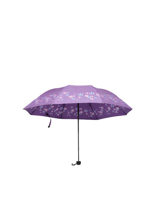 Winddicht Regenschirm Kompakt Braun