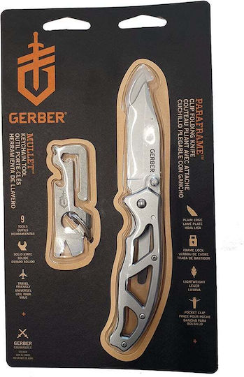 Gerber Paraframe Σουγιάς Επιβίωσης Γκρι + Mullet