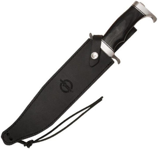 United Cutlery Gil Hibben Survival Bowie Μαχαίρι Επιβίωσης Μαύρο σε Δερμάτινη Θήκη
