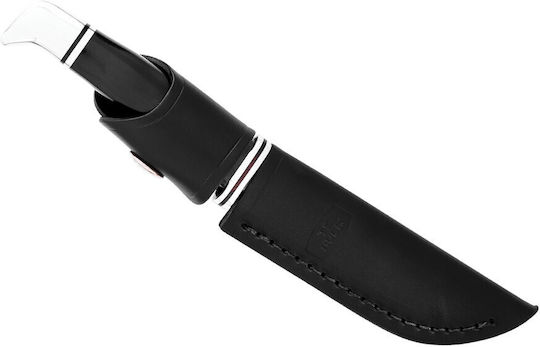 Buck 102 Woodsman Μαχαίρι Μαύρο σε Δερμάτινη Θήκη