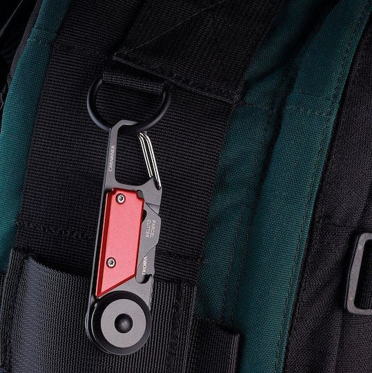 Troika Egon Multitool Schlüsselanhänger mit 5 Werkzeugen Grau