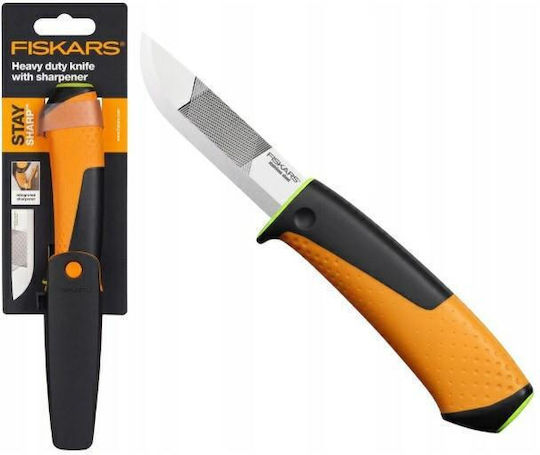 Fiskars Cuțit Portocaliu în Toc
