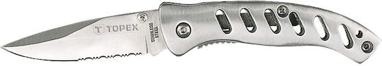 Topex Pocket Knife Silver