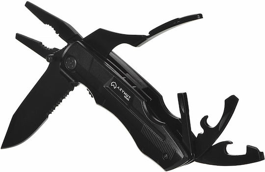 AZY Multitool Schwarz mit Scheide