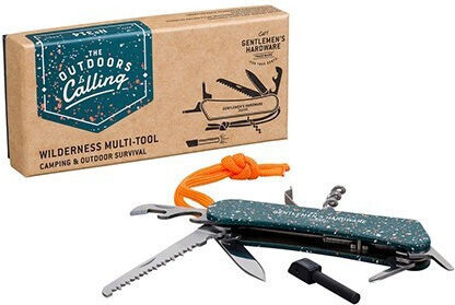 Gentlemen's Hardware 8-in-1 MARINE Multi-tool Survival Green