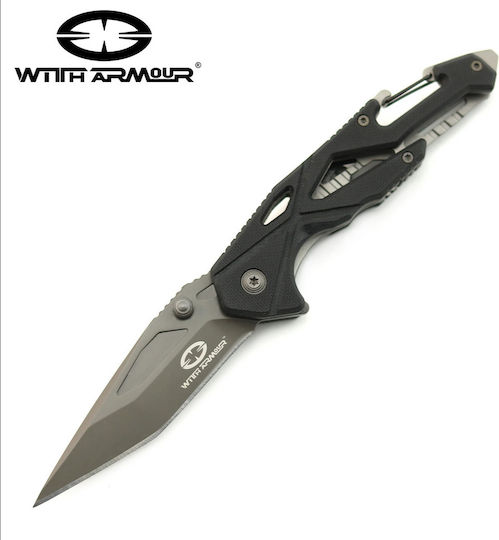 WithArmour Spider Pocket Knife Black