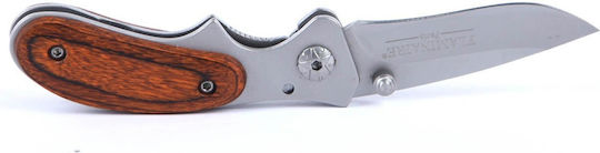 Flaminaire Paris Pocket Knife Brown in Sheath