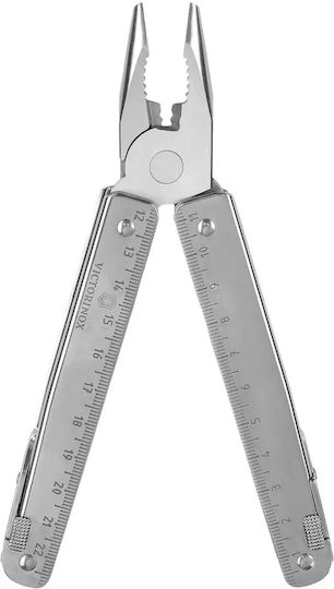 Victorinox Swisstool X Multitool Cu Mecanism De Blocare Multicolor În Husă Din Piele