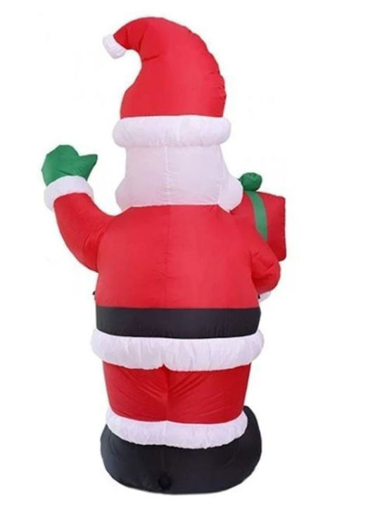 Inflatable Illuminated Santa Claus Electric Red 240cm