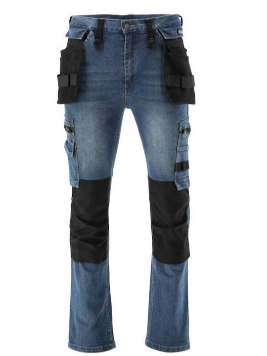 Yato Pantaloni De Lucru Blugi Albaștri Yato Pantaloni De Lucru Blugi Albaștri