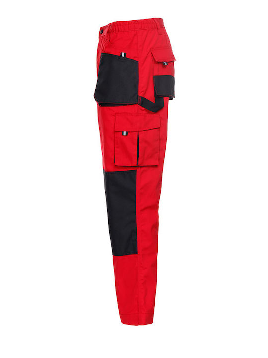 Stenso Emerton Work Trousers Red