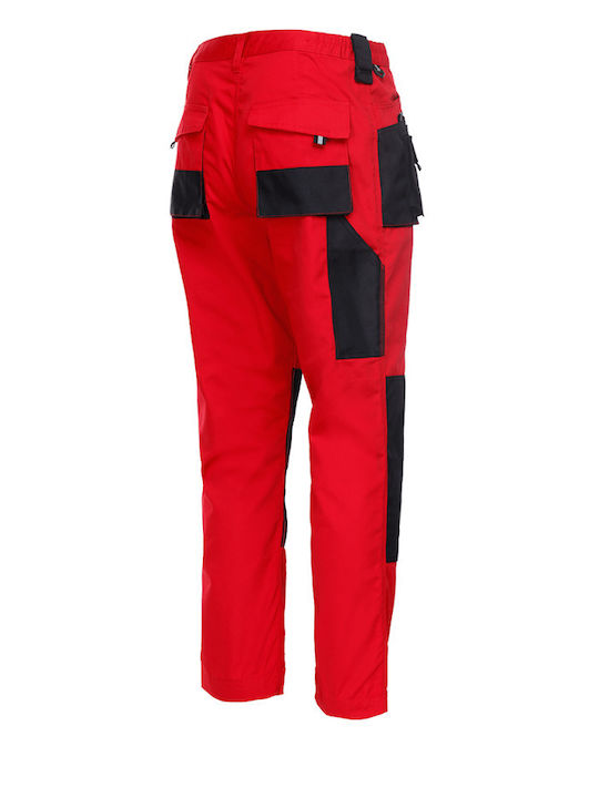 Stenso Emerton Work Trousers Red