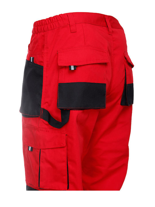 Stenso Emerton Work Trousers Red