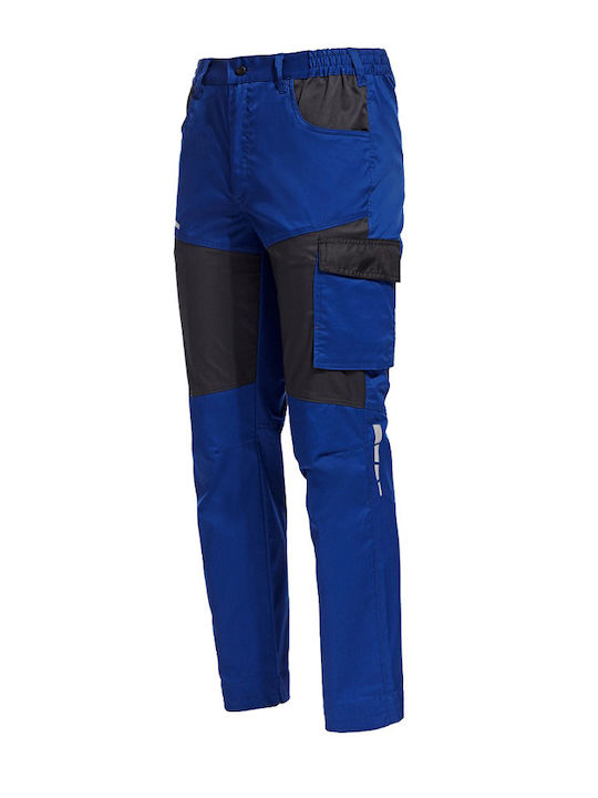 Stenso Stretch Arbeitshose Blau