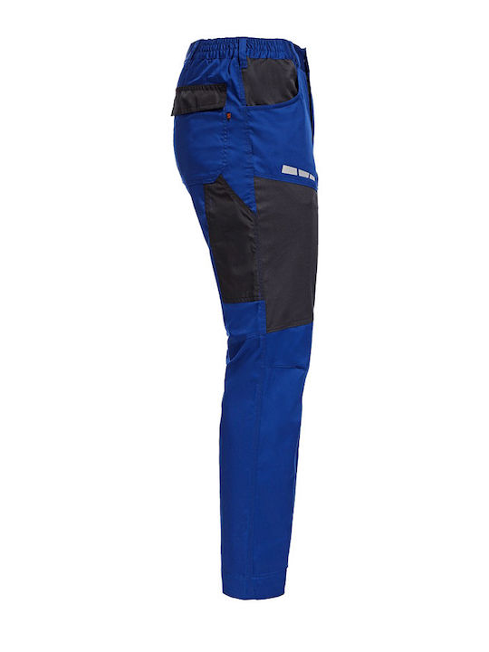 Stenso Stretch Arbeitshose Blau