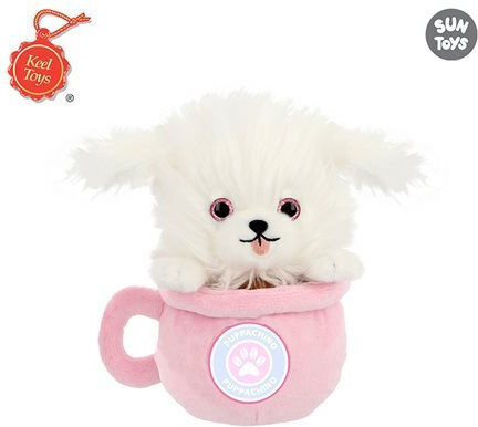 Keel Toys Plüschhund 16 cm (Verschiedene Designs) 1Stück