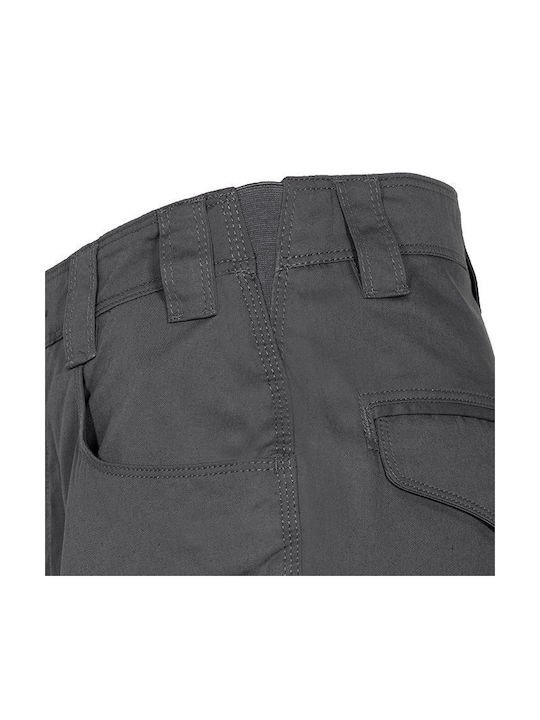 Cofra Comoros Work Shorts Gray made of Cotton