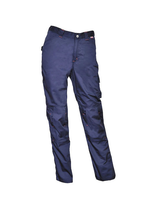Cofra Rabat Woman Work Trousers Navy Blue