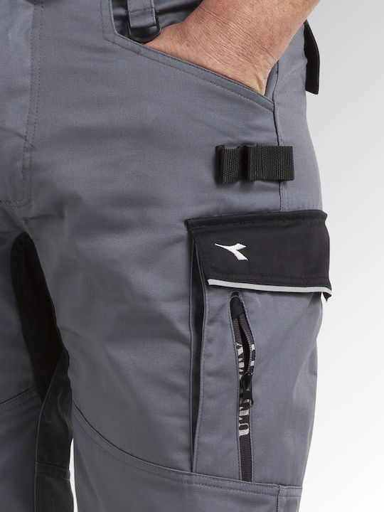Utility Diadora Reflektierend Arbeitsshorts Gray