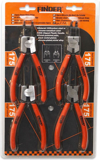 Finder Pliers set Length 175mm 4pcs