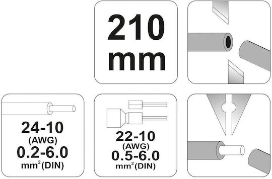 Yato Pensetă Lungime 210mm