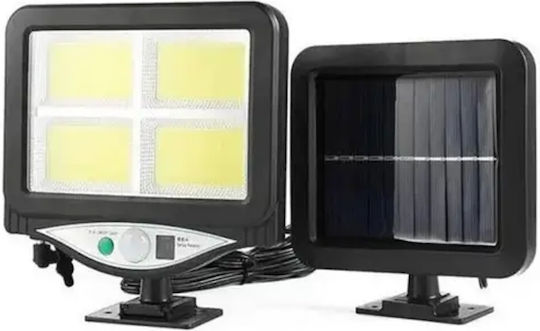 Solarleuchte Straße 12W 960lm Kaltweiß 6000K mit Bewegungssensor Fotowiderstand und Fernbedienung IP65
