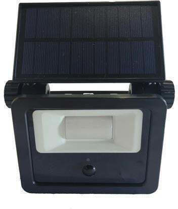 Eurolamp Solar Light 8W 850lm Warm to Cool White with Motion Sensor IP54